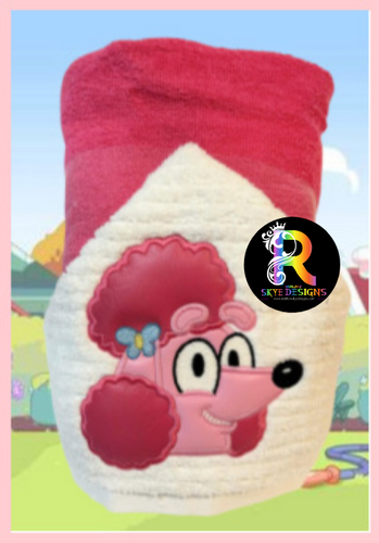 Coco Bluey Hooded Towel