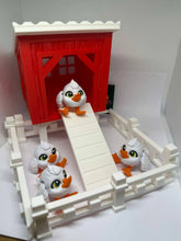 3D Printed Duckling Pen Set: Collectible Figurine Playset