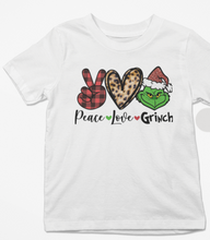 Peace love Grinch Tshirt