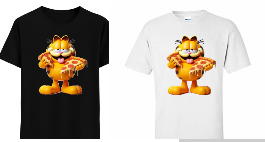 Garfield Pizza Tshirt