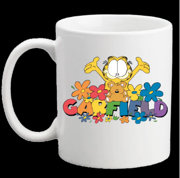 Garfield Coffee Mugs – Rainbow Skye Designs