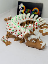 Gingerbread Icing Dragon 3D Printed