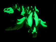 Icey Crystal Dragon — a magical, glow-in-the-dark