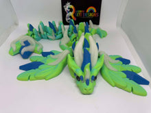 Icey Crystal Dragon — a magical, glow-in-the-dark