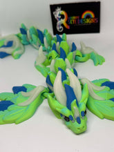 Icey Crystal Dragon — a magical, glow-in-the-dark
