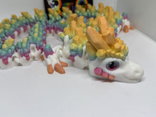 Rainbow Crystal Dragon – Articulated 3D Print