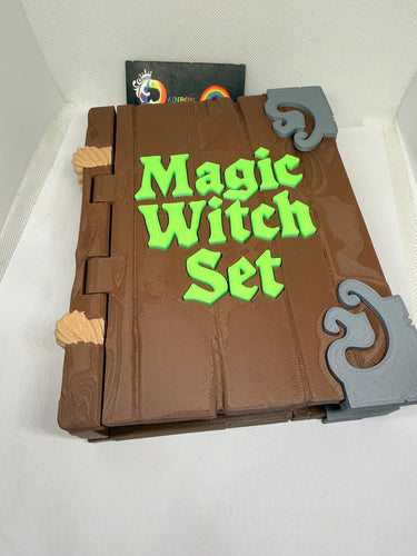 Magic Witch Set – Spooky Fun in a Box! 3D printed
