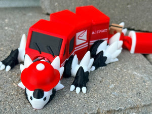 Aust Post Truck Dragon – 3D Mail Delivery Dragon