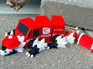 Aust Post Truck Dragon – 3D Mail Delivery Dragon