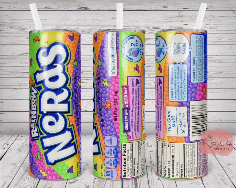 Nerds 20oz tumbler