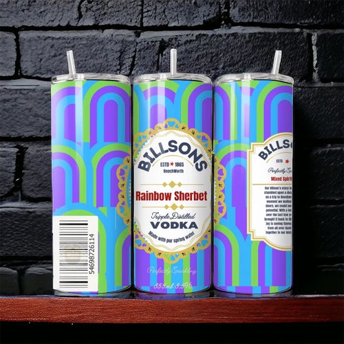 Billson's Rainbow Sherbet 20oz tumbler