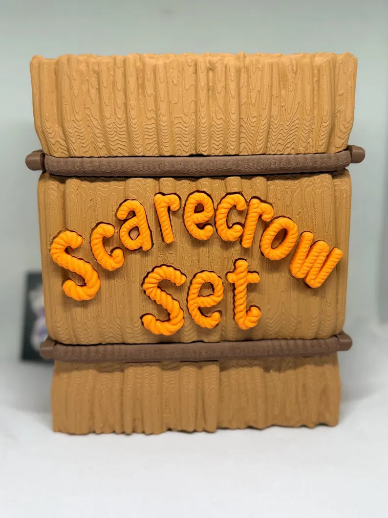 Scarecrow Set – Harvest Fun in a Box! 3D printed