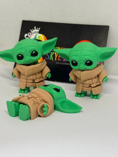 Baby Alien Yoda Figurine – Adorable 3D Printed