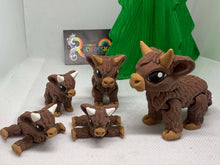3D Mini Highlander Cow – Movable and Full of Personality-Fidget-Collectable-Pets