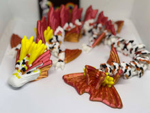 Articulated Koi Dragon: 3D Printed Desk Toy, 48cm