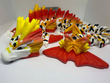 Articulated Koi Dragon: 3D Printed Desk Toy, 48cm
