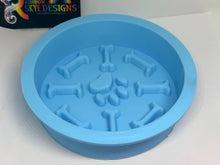 Slow Feeder Cat Bowl – Paw & Bone Design 3D printed
