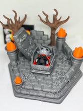 Spooky Graveyard Playset – Vampire & Skeleton Friends 3D printed