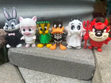 Looney Halloween Figures Set 3D printed