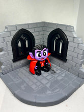 Mini Vampire & Coffin Playset 3D Printed