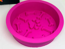 Slow Feeder Cat Bowl – Paw & Bone Design 3D printed