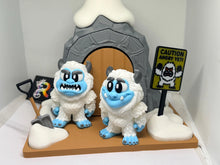 Angry Yeti 3D Diorama – Frosty Fun with a Fierce Twist!