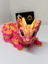 Sunset Sorbet Cat Dragon 3D Printed