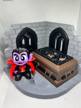 Mini Vampire & Coffin Playset 3D Printed