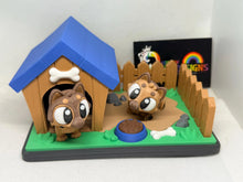 3D Printed Puppy & Doghouse Playset: Miniature Pet Lover Gift