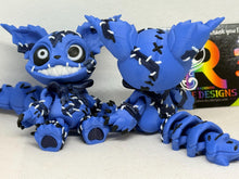Spooky Patchwork Cat – Articulated 3D Printed