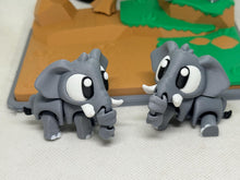 3D Printed elephant playset – Display Collectible