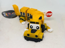 Adorable Articulated School Bus Dragon – 3D Printed Collectible