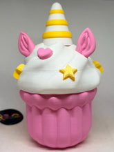Unicorn Cupcake Container with Baby Unicorns – 3D Printed Fantasy Set