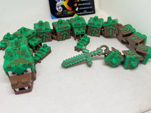 3D Pixel Croc Dragon