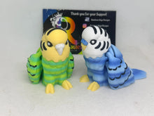 3D Printed Budgie Figurines: Desk Decor, Bird Lover Gift