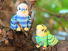 3D Printed Budgie Figurines: Desk Decor, Bird Lover Gift