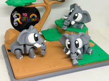 3D Printed elephant playset – Display Collectible