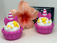 3D Printed Unicorn Cupcake Fidget – Articulated Clicker Toy