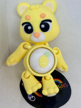 Pocket Care Bear Sensory Toy – Clicker Fidget Figure