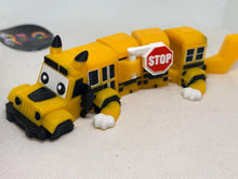 Adorable Articulated School Bus Dragon – 3D Printed Collectible