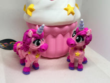 Unicorn Cupcake Container with Baby Unicorns – 3D Printed Fantasy Set