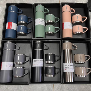 Thermo flask mug set