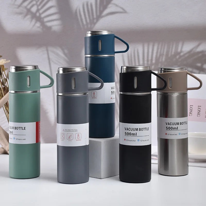 Thermo flask mug set