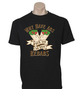 Why have abs when you can have a kebab t-shirt
