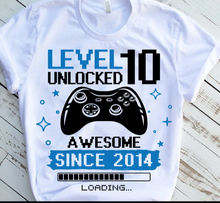 Level ? unlocked awesome since xbox Birthday Tshirt
