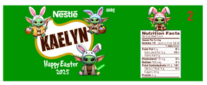 Milo Easter  Personalized tins