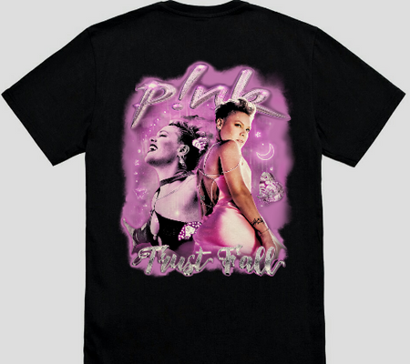 Pink Trust Fall T-Shirt – Rainbow Skye Designs