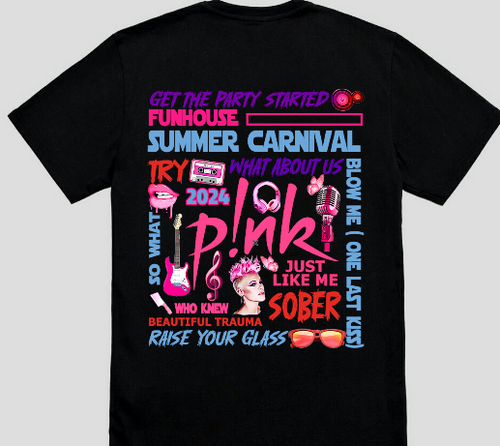 Pink Fun house T-Shirt