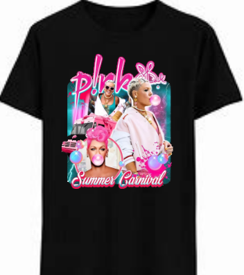 Pink Summer Carnival Tshirt