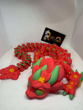 Poinsettia Dragon 3D Printed 54cms long